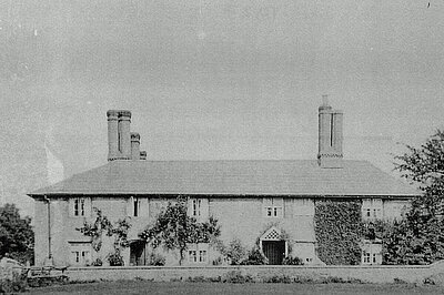 A photo of how the house originally looked